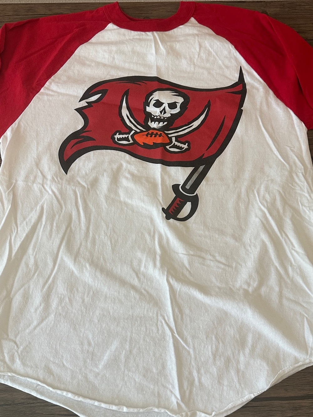Tampa Bay Buccaneers Vintage Style Raglan Shirt